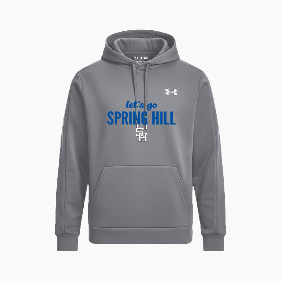 Spring Hill Panthers <span class="pdp-name-mascot">Spring Hill Panthers</span> UA Mens Armour Fleece Pro Hoodie