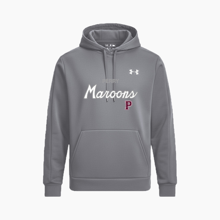 PERRY HIGH SCHOOL MAROONS UA Men's Armour Fleece Pro Hoodie