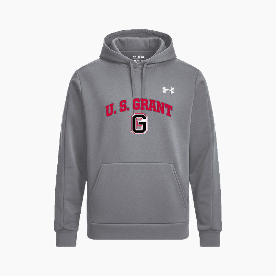 U. S. GRANT HIGH SCHOOL GENERALS UA Men's Armour Fleece Pro Hoodie