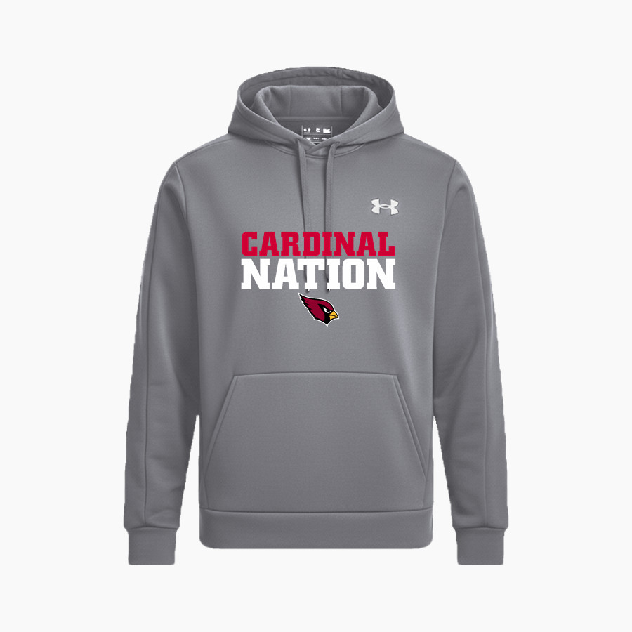 JOHANNESBURG-LEWISTON HIGH SCH CARDINALS <span class="pdp-name-mascot">JOHANNESBURG - LEWISTON CARDINALS</span> UA Men's Armour Fleece Pro Hoodie