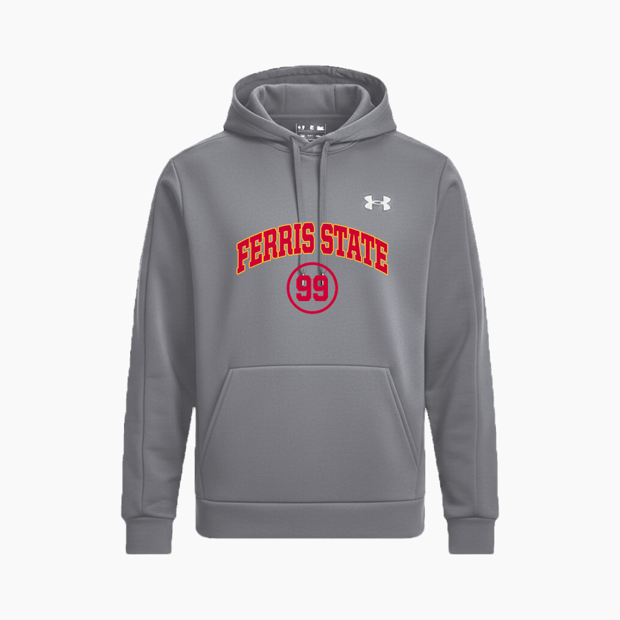 Ferris State Bulldogs <span class="pdp-name-mascot">Ferris State Bulldogs</span> UA Mens Armour Fleece Pro Hoodie