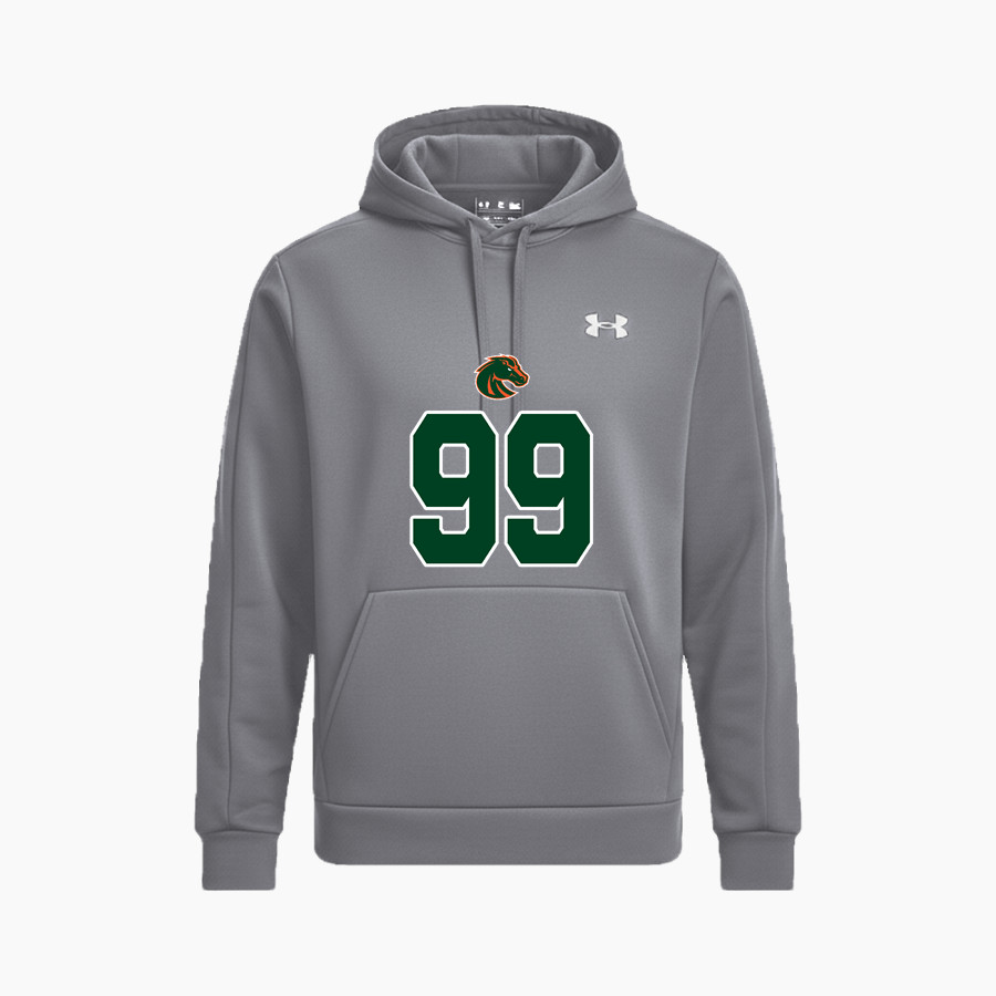 McArthur High School MUSTANGS <span class="pdp-name-mascot">MC ARTHUR MUSTANGS</span> UA Men's Armour Fleece Pro Hoodie