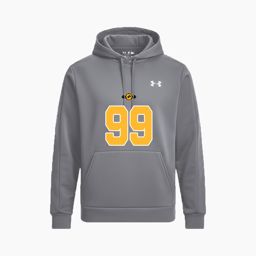 Premier Pitching Performance <span class="pdp-name-mascot">Premier Pitching And Performance Baseball</span> UA Mens Armour Fleece Pro Hoodie