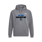 LEONARDTOWN HIGH SCHOOL RAIDERS <span class="pdp-name-mascot">LEONARDTOWN RAIDERS</span> UA Mens Armour Fleece Pro Hoodie Front Thumbnail
