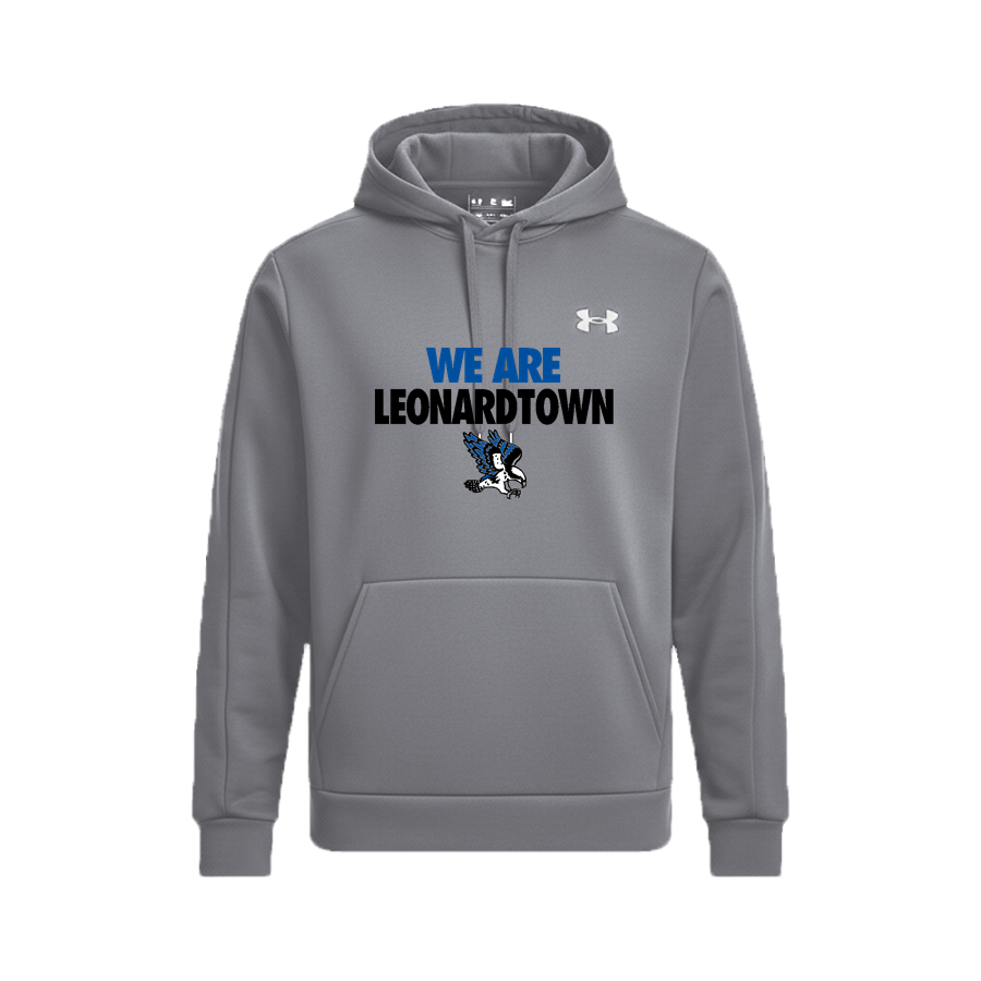 LEONARDTOWN HIGH SCHOOL RAIDERS <span class="pdp-name-mascot">LEONARDTOWN RAIDERS</span> UA Mens Armour Fleece Pro Hoodie