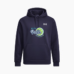 Rt. 12 Pickle Rt. 12 Pickle <span class="pdp-name-mascot">Rt. 12 Pickle</span> UA Mens Armour Fleece Pro Hoodie Front Thumbnail