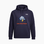 Stephen - Argyle Central 2856 Fusions UA Men's Armour Fleece Pro Hoodie Front Thumbnail