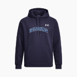 Wesley Wolverines <span class="pdp-name-mascot">Wesley Wolverines</span> UA Men's Armour Fleece Pro Hoodie Front Thumbnail