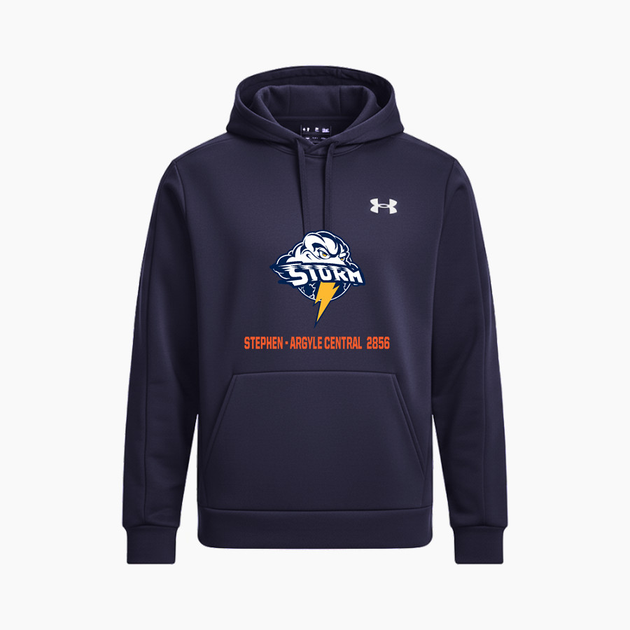 Stephen - Argyle Central 2856 Fusions UA Men's Armour Fleece Pro Hoodie