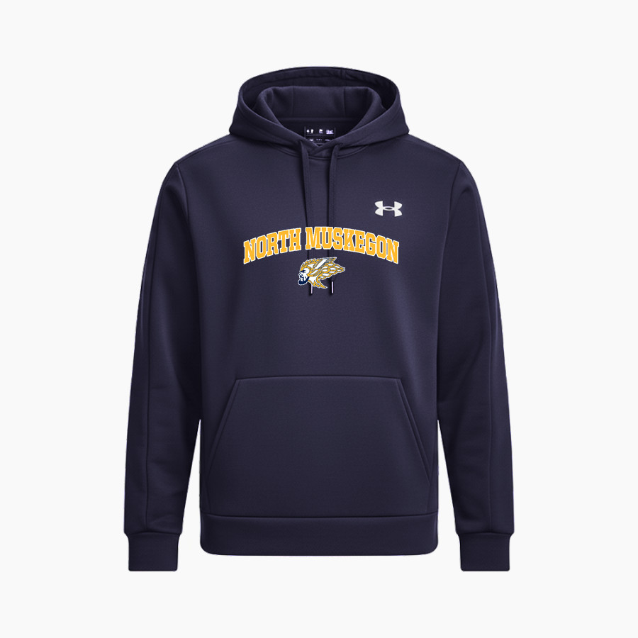 North Muskegon Norsemen <span class="pdp-name-mascot">North Muskegon High School Norsemen</span> UA Mens Armour Fleece Pro Hoodie