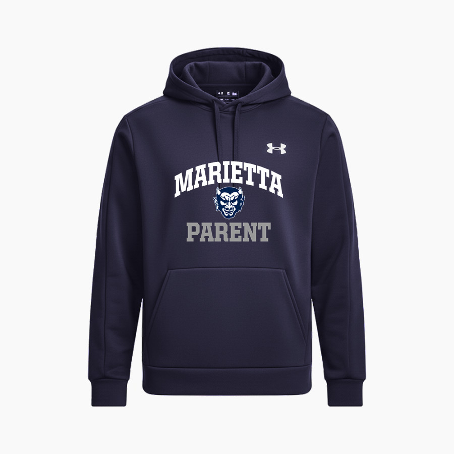 Marietta Blue Devils <span class="pdp-name-mascot">Marietta Blue Devils</span> UA Mens Armour Fleece Pro Hoodie