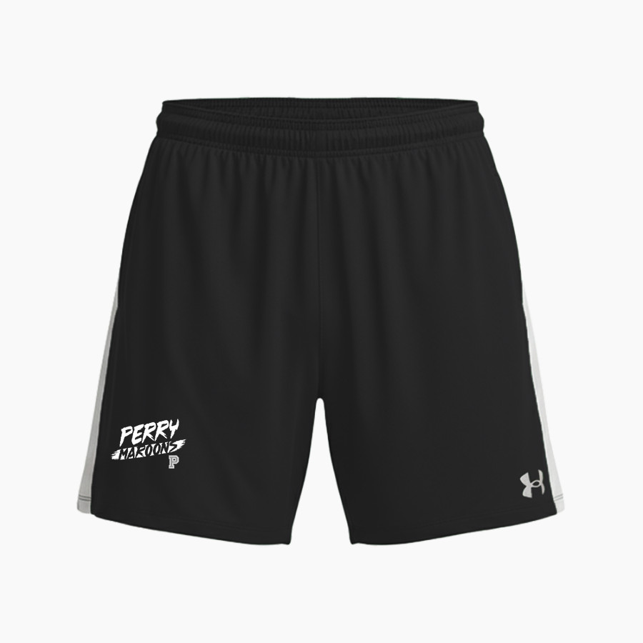 PERRY HIGH SCHOOL MAROONS UA Men's Tech Vent 7" Pocket Short