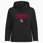 MAYFIELD HIGH SCHOOL CARDINALS UA Women's Armour Fleece Pro Hoodie Front Thumbnail