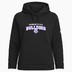 Truman State University Official Store of the Bulldogs <span class="pdp-name-mascot">Truman Bulldogs</span> UA Women's Armour Fleece Pro Hoodie Front Thumbnail