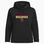 KING'S FORK HIGH SCHOOL BULLDOGS <span class="pdp-name-mascot">KINGS FORK BULLDOGS</span> UA Women's Armour Fleece Pro Hoodie Front Thumbnail