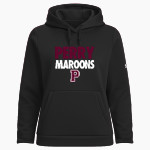 PERRY HIGH SCHOOL MAROONS UA Women's Armour Fleece Pro Hoodie Front Thumbnail