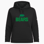 The Blake School BEARS ONLINE STORE UA Women's Armour Fleece Pro Hoodie Front Thumbnail