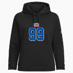 Janesville Craig Cougars UA Women's Armour Fleece Pro Hoodie Front Thumbnail
