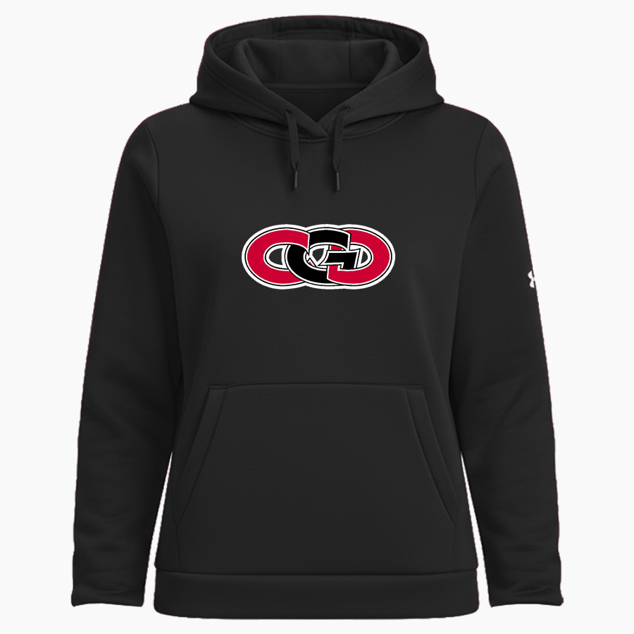 CLARION-GOLDFIELD-DOWS HIGH SCHOOL COWBOYS <span class="pdp-name-mascot">CLARION - GOLDFIELD COWBOYS</span> UA Women's Armour Fleece Pro Hoodie