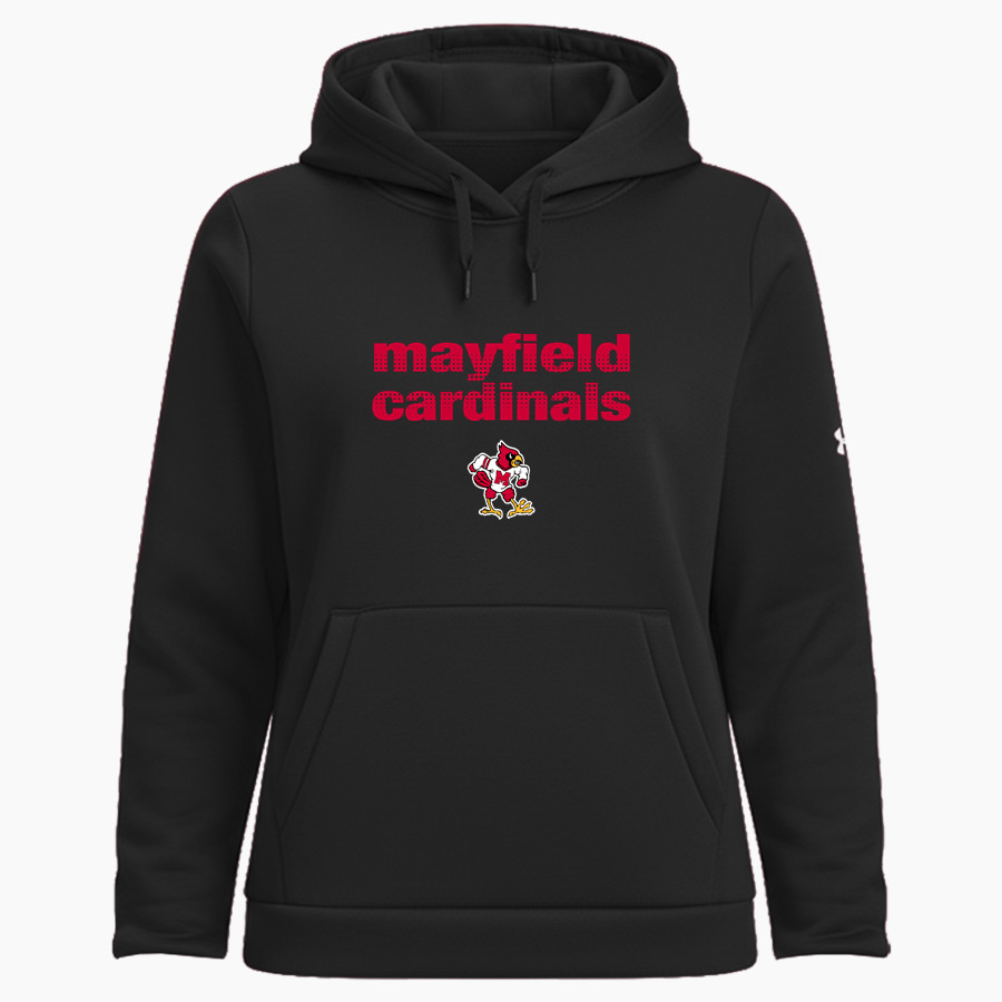 MAYFIELD HIGH SCHOOL CARDINALS UA Women's Armour Fleece Pro Hoodie