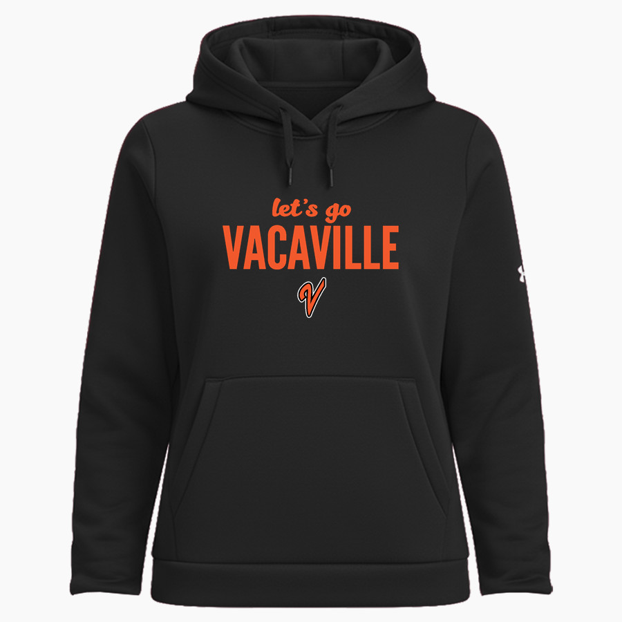 Vacaville Bulldogs <span class="pdp-name-mascot">Vacaville High School Bulldogs</span> UA Women's Armour Fleece Pro Hoodie