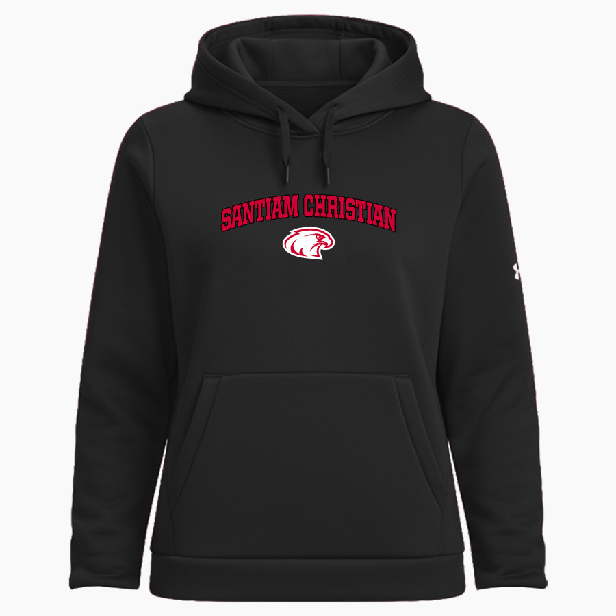 SANTIAM CHRISTIAN HIGH SCHOOL EAGLES UA Women's Armour Fleece Pro Hoodie
