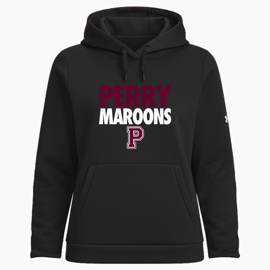 PERRY HIGH SCHOOL MAROONS UA Women's Armour Fleece Pro Hoodie