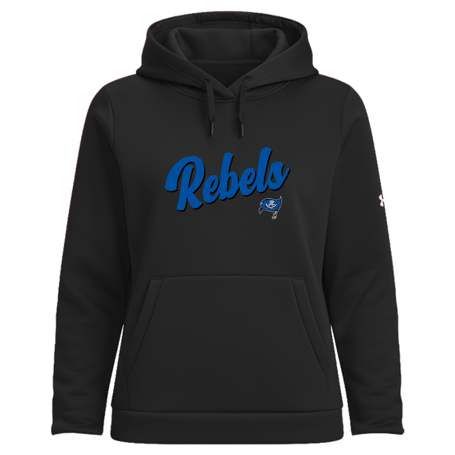 REHOBETH HIGH SCHOOL REBELS <span class="pdp-name-mascot">REHOBETH REBELS</span> UA Women's Armour Fleece Pro Hoodie