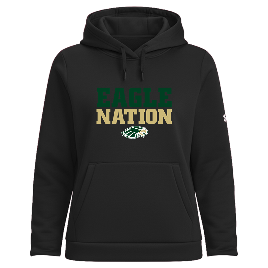 Racine Case Eagles <span class="pdp-name-mascot">Racine Case Eagles</span> UA Women's Armour Fleece Pro Hoodie