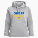 CULBRETH Cougars <span class="pdp-name-mascot">GREY CULBRETH MIDDLE SCHOOL Cougars</span> UA Women's Armour Fleece Pro Hoodie Front Thumbnail