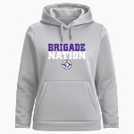Shell Bank Brigade <span class="pdp-name-mascot">Shell Bank P771K@014 Labradors</span> UA Women's Armour Fleece Pro Hoodie Front Thumbnail