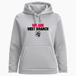 WEST BRANCH HIGH SCHOOL BEARS <span class="pdp-name-mascot">WEST BRANCH BEARS</span> UA Women's Armour Fleece Pro Hoodie Front Thumbnail