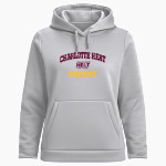 Charlotte Heat Track Club <span class="pdp-name-mascot">Charlotte Heat Track Club</span> UA Women's Armour Fleece Pro Hoodie Front Thumbnail