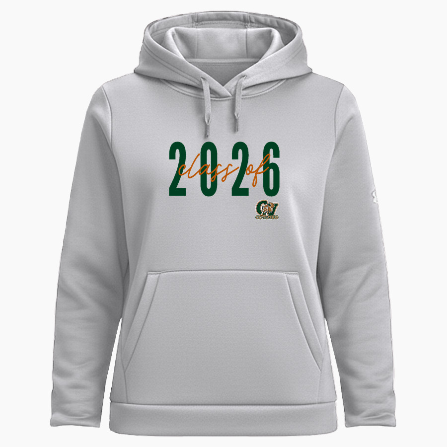 CAMPO VERDE HIGH SCHOOL COYOTES <span class="pdp-name-mascot">CAMPO VERDE COYOTES</span> UA Women's Armour Fleece Pro Hoodie