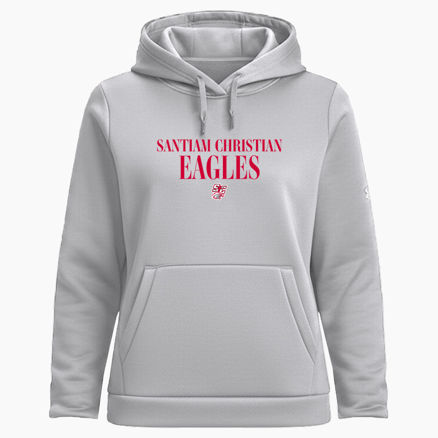 SANTIAM CHRISTIAN HIGH SCHOOL EAGLES <span class="pdp-name-mascot">SANTIAM CHRISTIAN EAGLES</span> UA Women's Armour Fleece Pro Hoodie