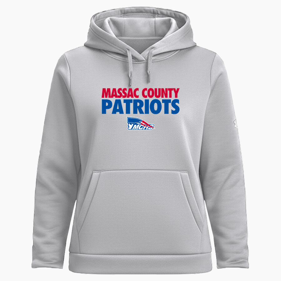 MASSAC COUNTY HIGH SCHOOL PATRIOTS <span class="pdp-name-mascot">MASSAC COUNTY PATRIOTS</span> UA Women's Armour Fleece Pro Hoodie