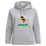WINDSOR HIGH SCHOOL YELLOW JACKETS <span class="pdp-name-mascot">WINDSOR YELLOW JACKETS</span> UA Women's Armour Fleece Pro Hoodie Front Thumbnail