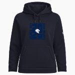 Columbus Torah Academy Lions UA Women's Armour Fleece Pro Hoodie Front Thumbnail