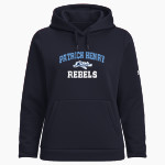 PATRICK HENRY HIGH SCHOOL REBELS UA Women's Armour Fleece Pro Hoodie Front Thumbnail