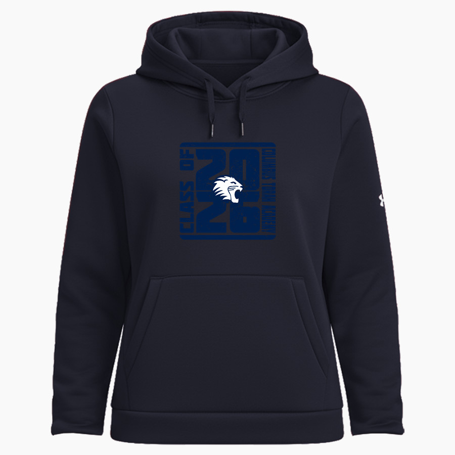Columbus Torah Academy Lions UA Women's Armour Fleece Pro Hoodie