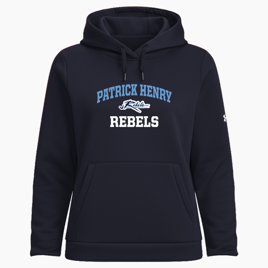 PATRICK HENRY HIGH SCHOOL REBELS UA Women's Armour Fleece Pro Hoodie