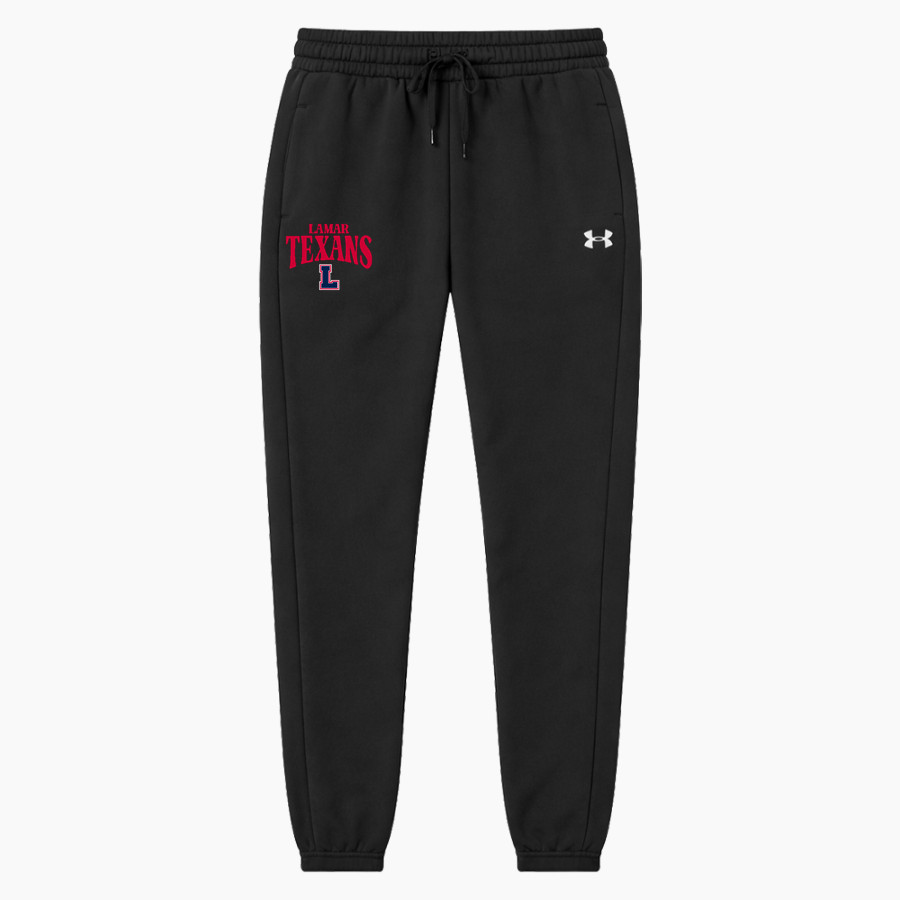 LAMAR HIGH SCHOOL TEXANS UA Women's Armour Fleece Pro Jogger