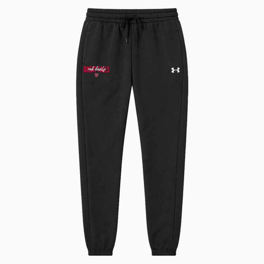 GREAT FALLS HIGH SCHOOL RED DEVILS UA Women's Armour Fleece Pro Jogger