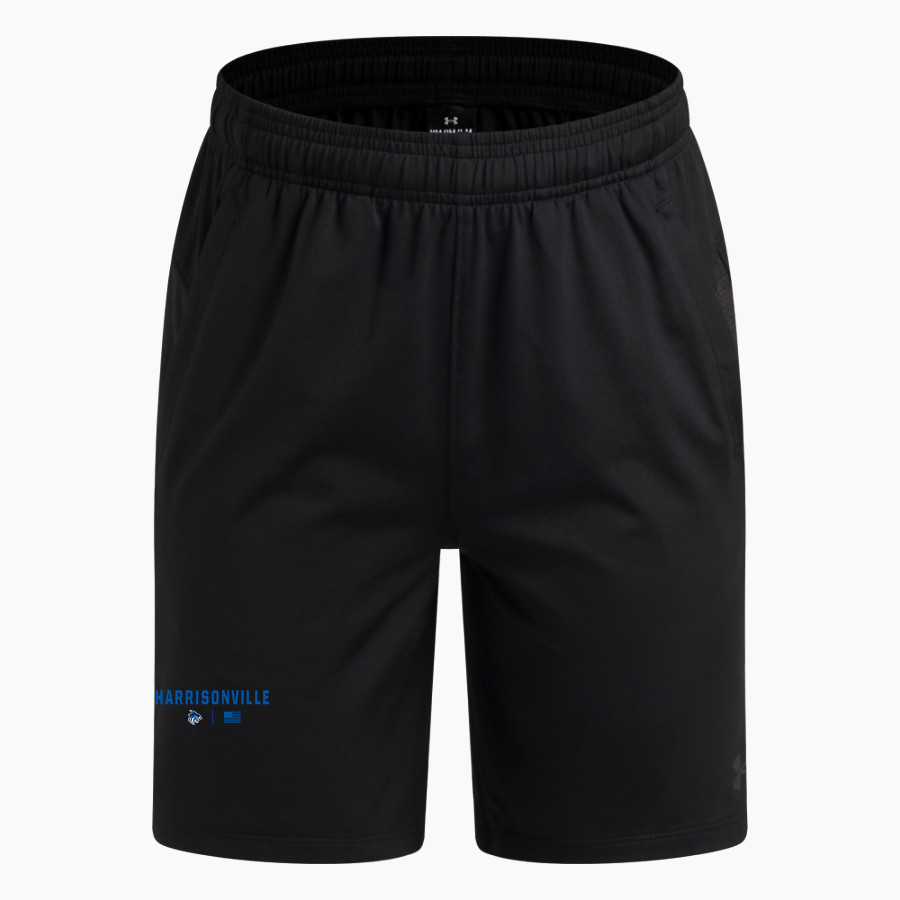 HARRISONVILLE HIGH SCHOOL WILDCATS UA Youth Tech Vent Pocket Shorts