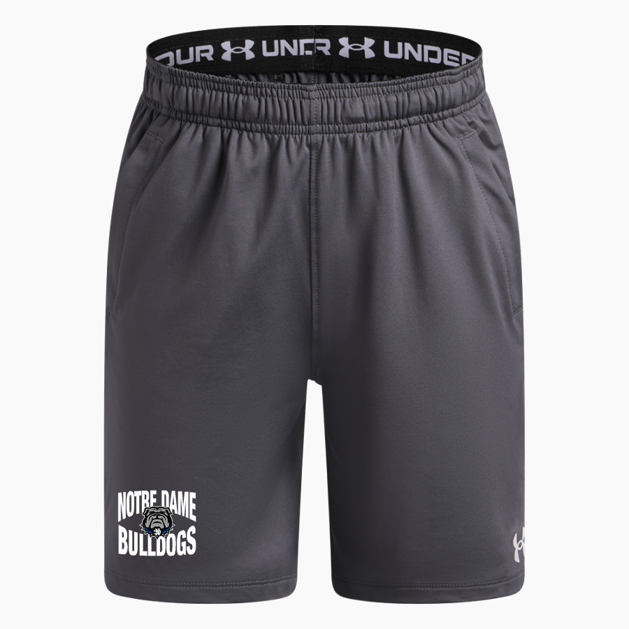 Notre Dame Bulldogs <span class="pdp-name-mascot">Notre Dame Bulldogs</span> UA Youth Tech Vent Pocket Shorts