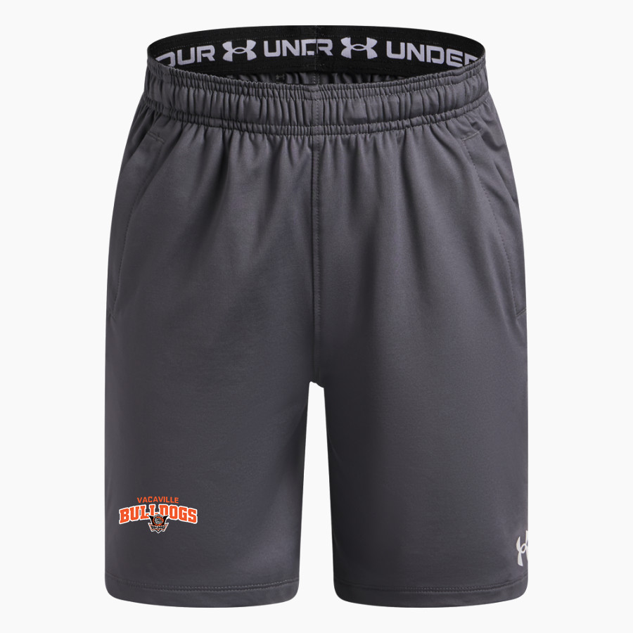 Vacaville Bulldogs <span class="pdp-name-mascot">Vacaville High School Bulldogs</span> UA Youth Tech Vent Pocket Shorts