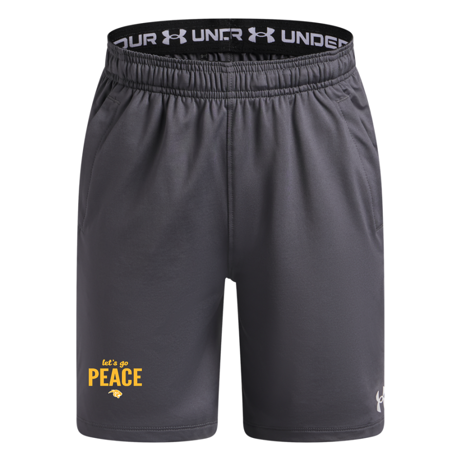 Peace Panthers <span class="pdp-name-mascot">Peace Lutheran School Panthers</span> UA Youth Tech Vent Pocket Shorts