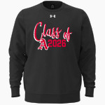 ASPEN HIGH SCHOOL SKIERS <span class="pdp-name-mascot">ASPEN SKIERS</span> UA Men's Icon Fleece Crew Front Thumbnail
