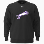 Panther Locker Spirit Wear Store UA Men's Icon Fleece Crew Front Thumbnail