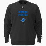 Lomega Raiders <span class="pdp-name-mascot">Lomega Raiders</span> UA Men's Icon Fleece Crew Front Thumbnail